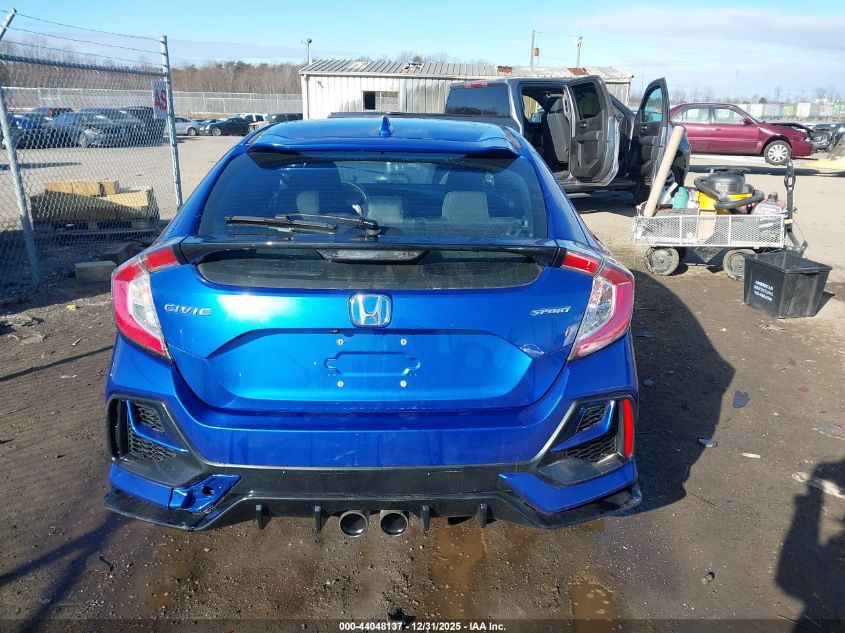 2020 Honda Civic Sport VIN: SHHFK7H44LU407926 Lot: 44048137