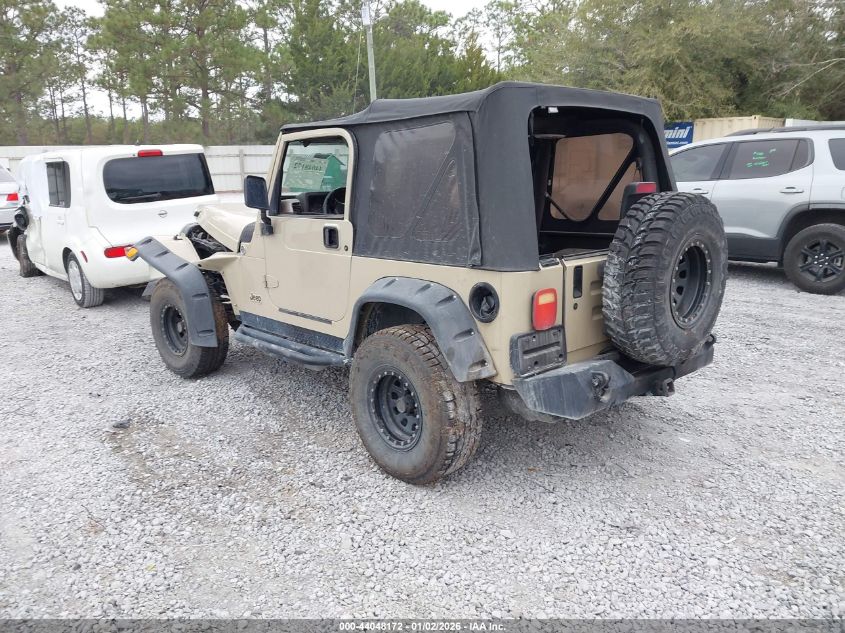 2002 Jeep Wrangler Sport