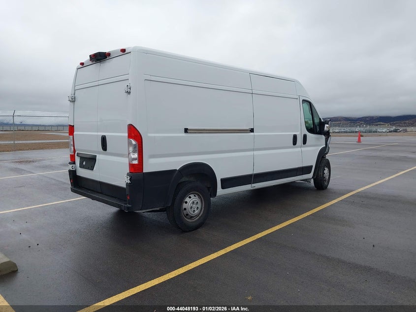 Vin: 3c6lrvdg0pe558933, lot: 44543965, ram promaster 2500 high roof 159 wb 20234
