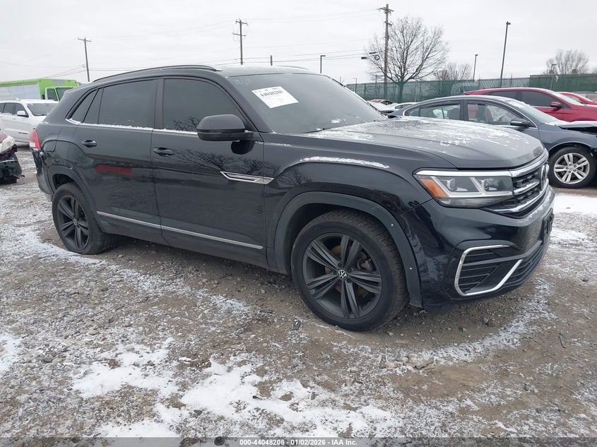 1V2RE2CA0MC212814 2021 Volkswagen Atlas Cross Sport 3.6L V6 Se W/Technology R-Line auction photo 1