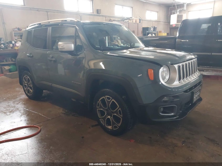 ZACCJBDB0HPE79155 2017 Jeep Renegade Limited 4X4 auction photo 1