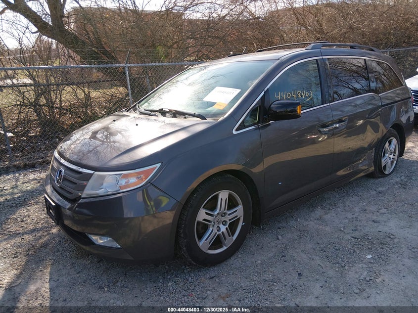 Vin: 5fnrl5h91db080334, lot: 44544175, honda odyssey touring/touring elite 20132