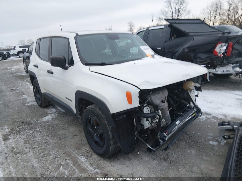 ZACNJAAB9KPK61288 2019 Jeep Renegade Sport Fwd auction photo 1