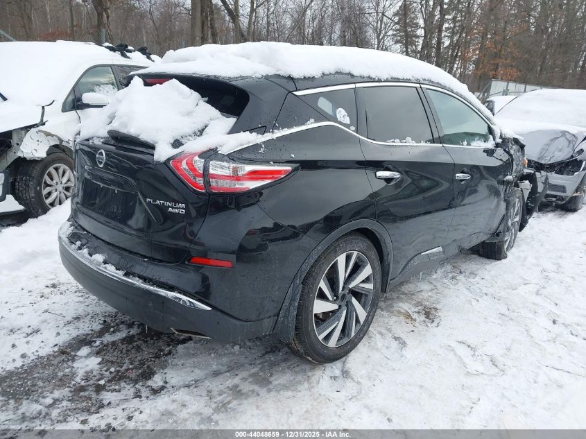 2017 Nissan Murano Platinum