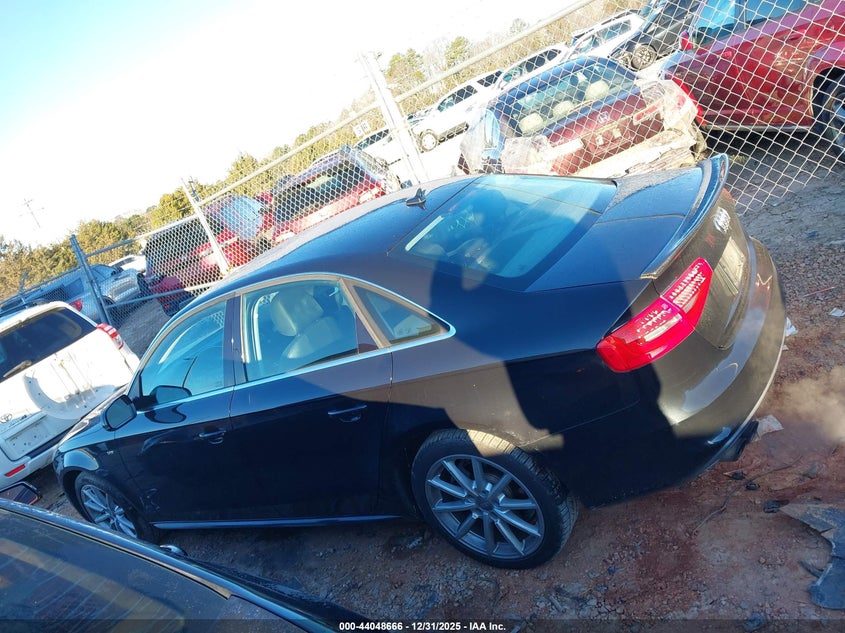 2014 Audi A4 2.0T Premium VIN: WAUFFAFL8EN005177 Lot: 44048666
