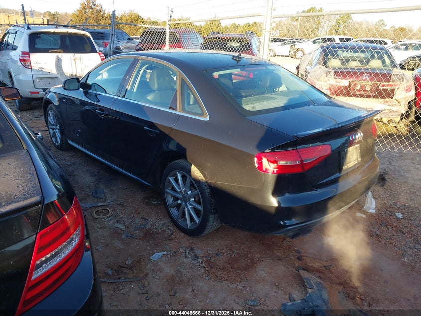 Vin: wauffafl8en005177, lot: 44544438, audi a4 2.0t premium 20143