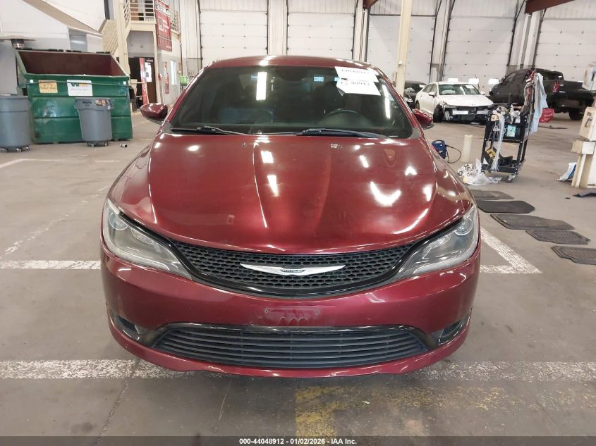 2015 Chrysler 200 S VIN: 1C3CCCDG1FN584244 Lot: 44048912