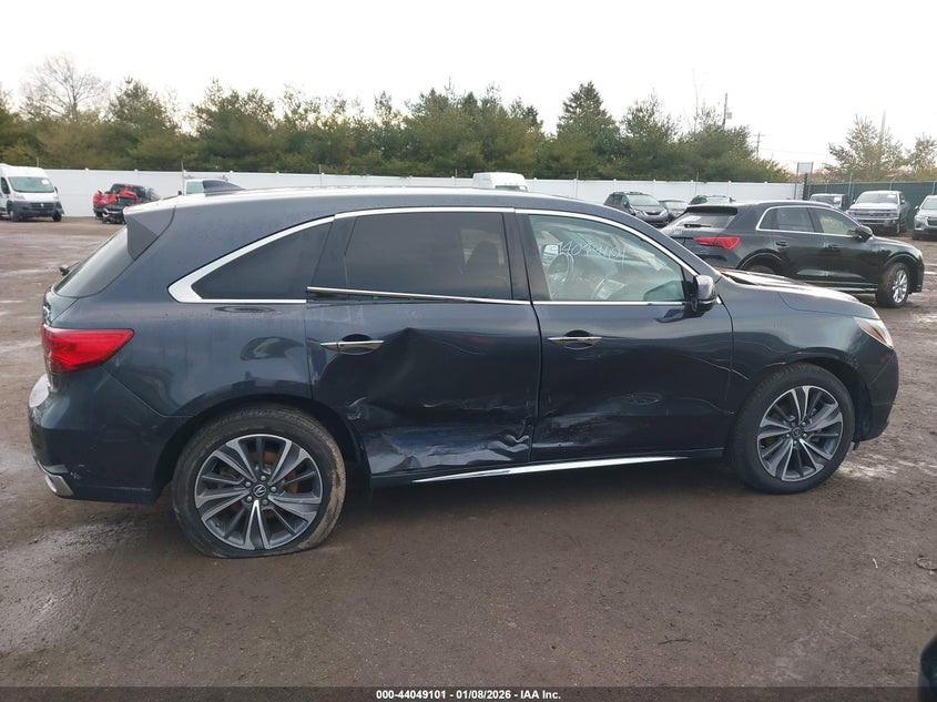 2019 Acura Mdx Tech Pkg VIN: 5J8YD4H52KL027086 Lot: 44049101