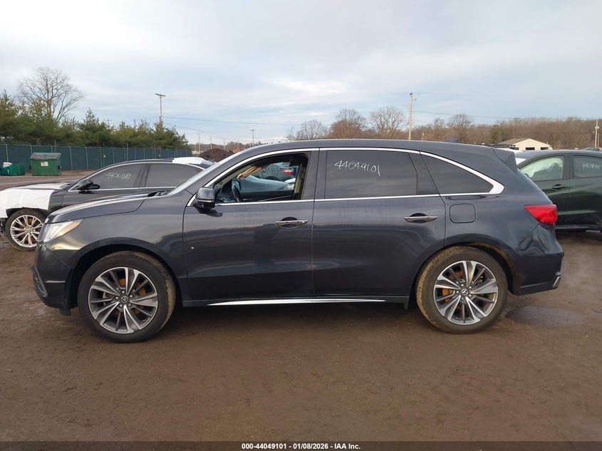2019 Acura Mdx Tech Pkg VIN: 5J8YD4H52KL027086 Lot: 44049101