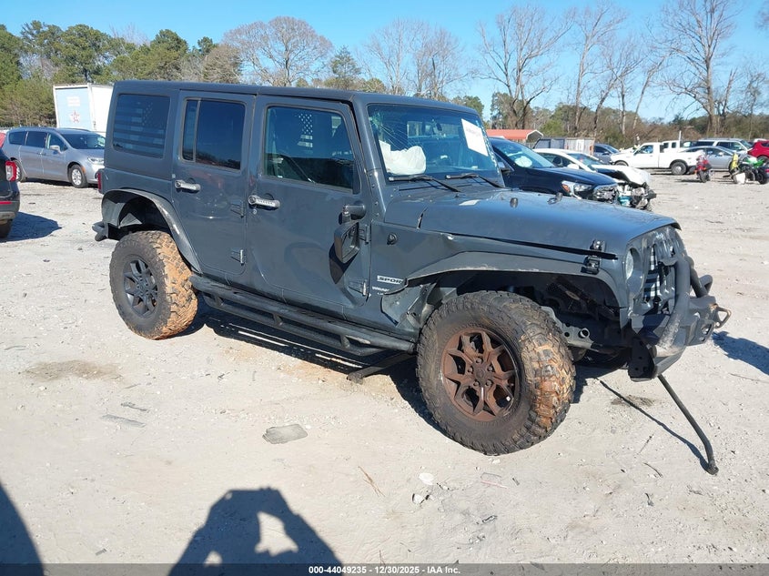 2018 Jeep Wrangler Jk Unlimited Sport S 4X4