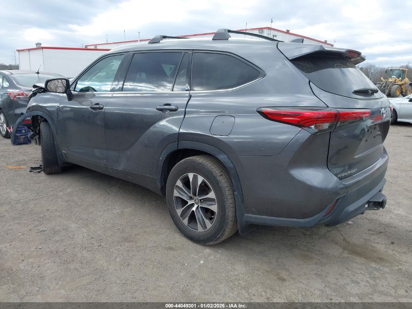 2021 Toyota Highlander Hybrid Xle