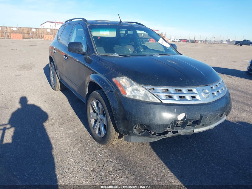 JN8AZ08W07W660814 2007 Nissan Murano S auction photo 1