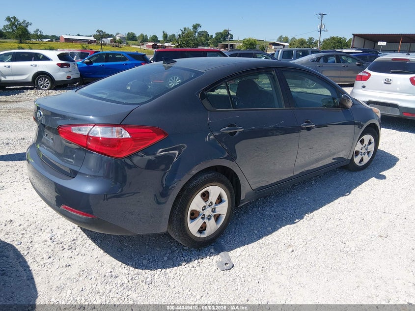 Vin: knafk4a64g5492458, lot: 44545182, kia forte lx 20164