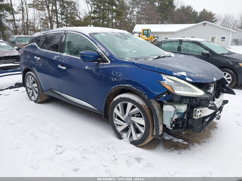 5N1AZ2CS9MC119698 2021 Nissan Murano Sl Intelligent Awd auction photo 1