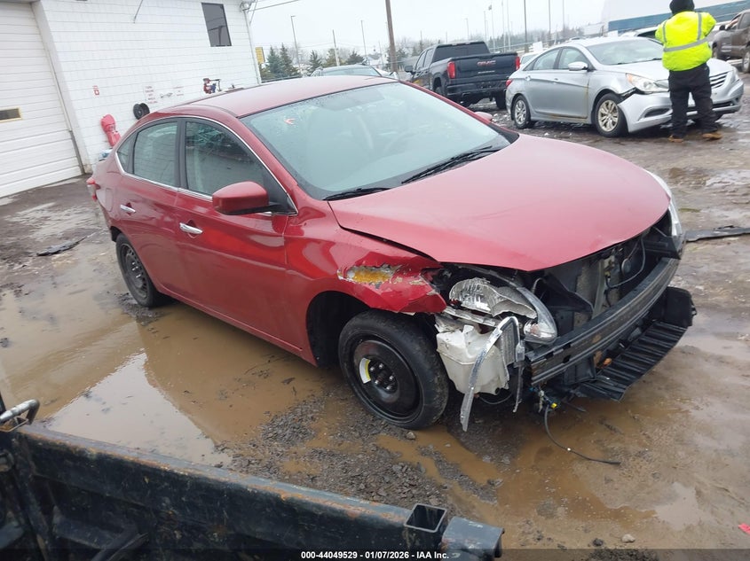 3N1AB7AP0FL668169 2015 Nissan Sentra Fe+ S/S/Sl/Sr/Sv auction photo 1