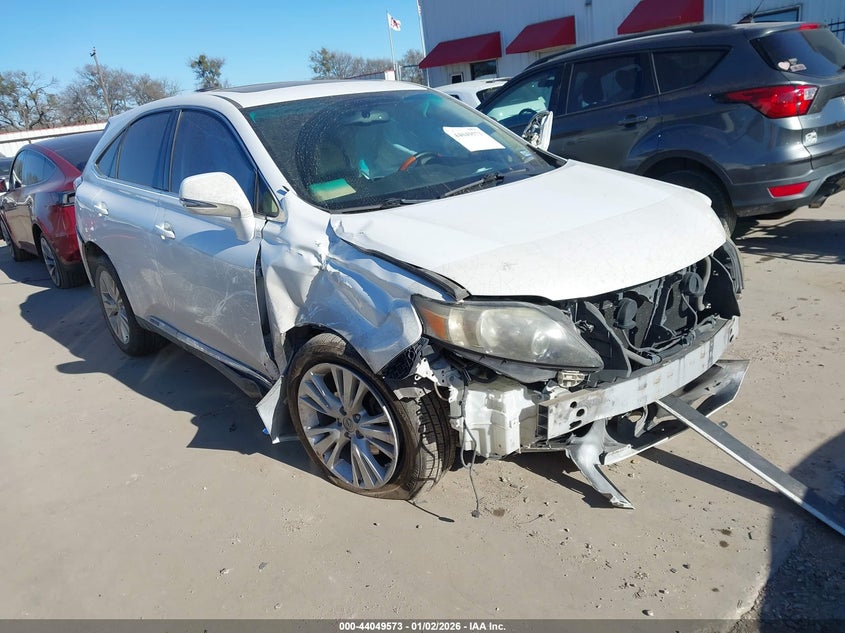 JTJZB1BA1C2406906 2012 Lexus Rx 450H auction photo 1