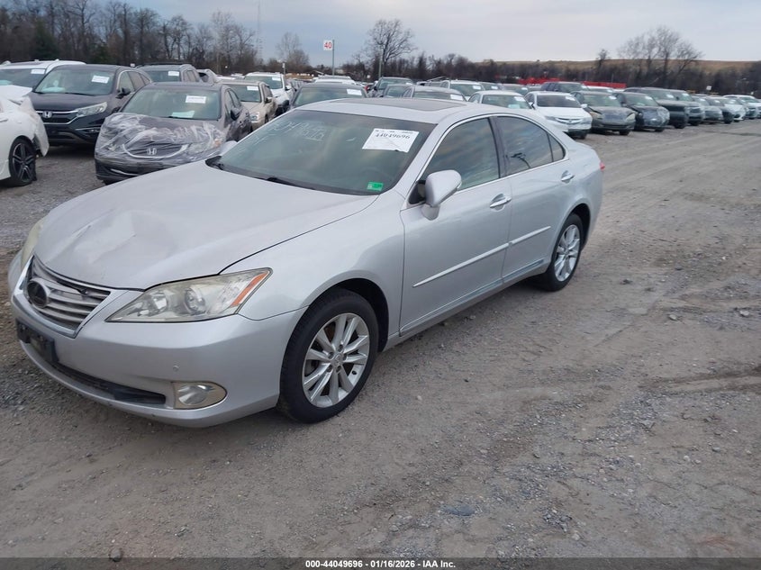 Vin: jthbk1eg4a2391804, lot: 44545468, lexus es 350 20102