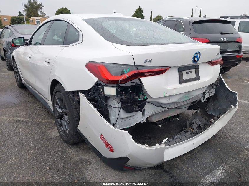 VIN WBY73AW06RFR80412 2024 BMW I4 GRAN COUPE EDRIVE40