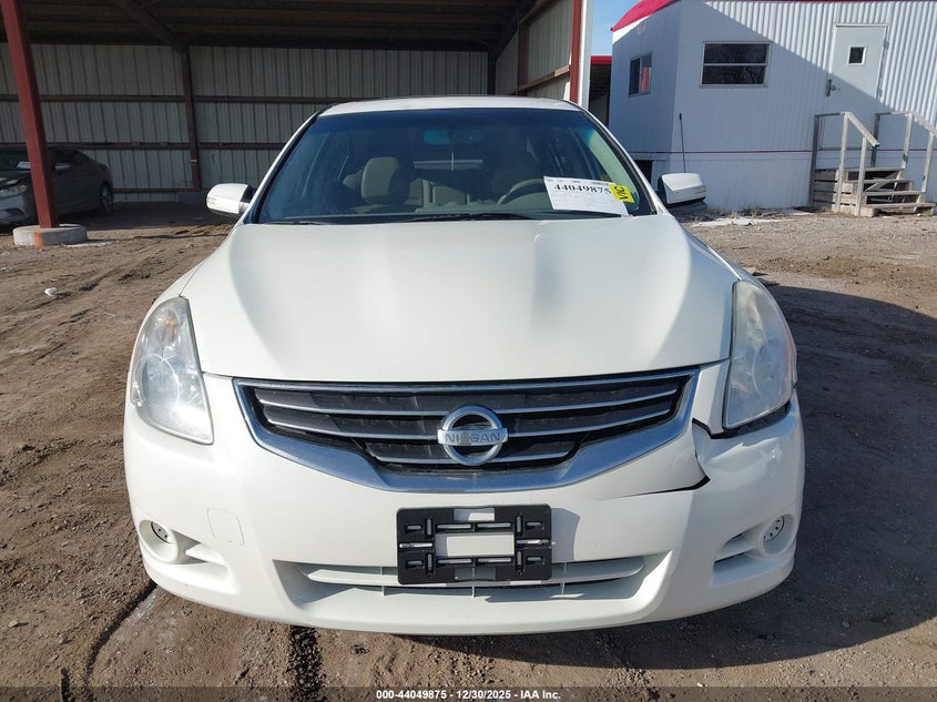 2012 Nissan Altima 3.5 3.5 Sr white Lot 111044049875 Vin 1N4BL2AP3CC159272