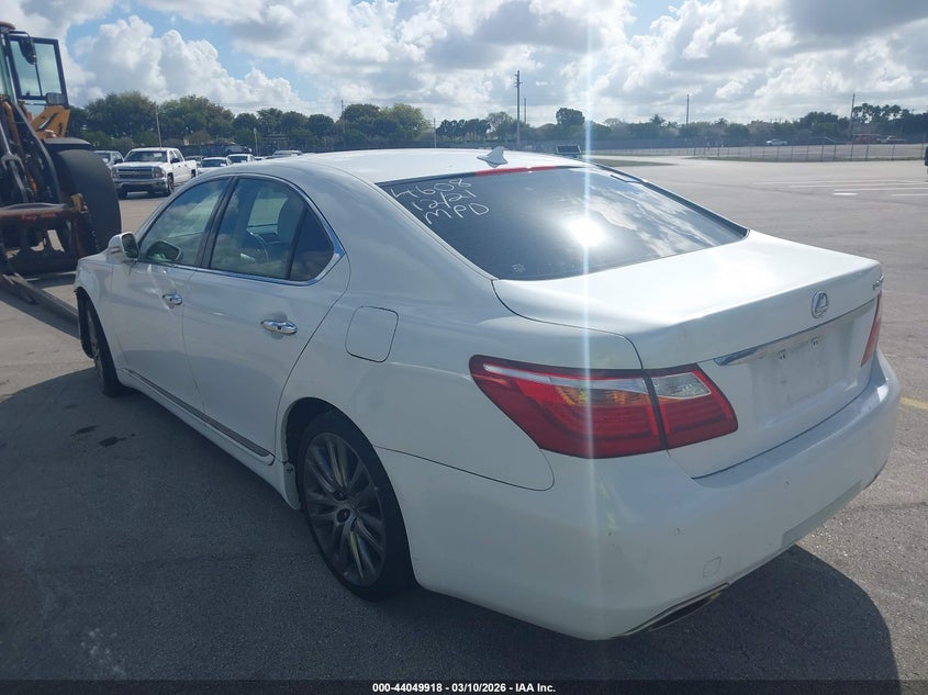 Vin: jthbl5ef1b5104608, lot: 44545690, lexus ls 460 20113