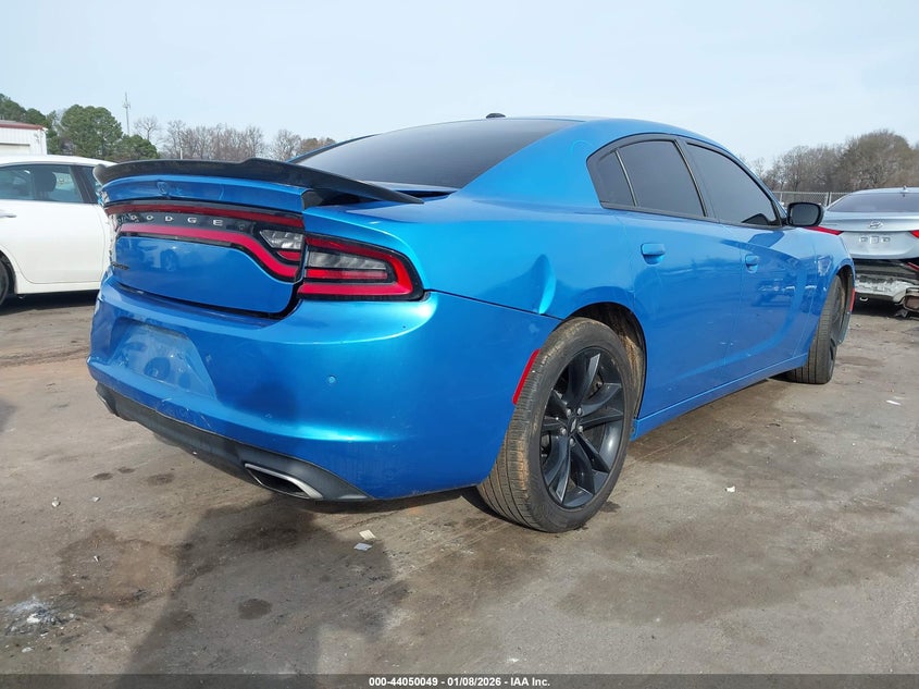 2018 Dodge Charger Sxt Rwd