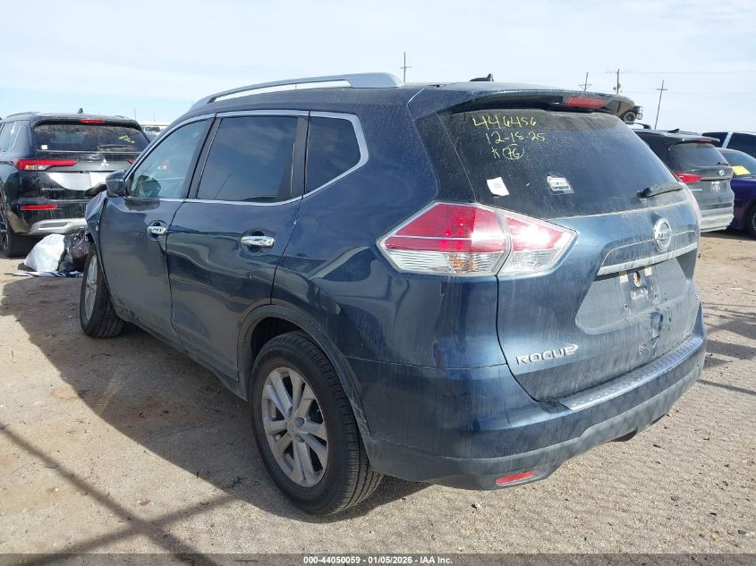 2016 Nissan Rogue S/Sl/Sv