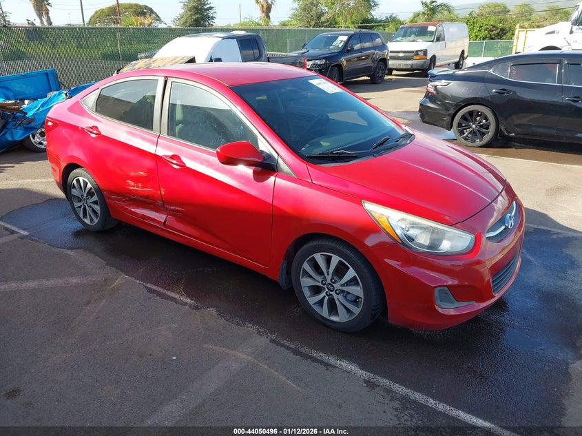 KMHCT4AE6HU256374 HYUNDAI ACCENT Photo 1