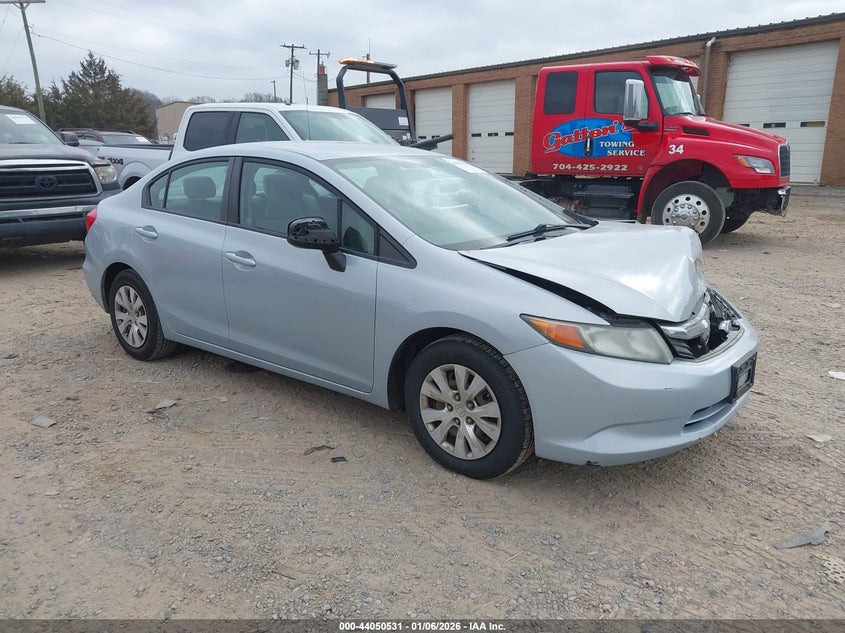 19XFB2F50CE046216 2012 Honda Civic Lx auction photo 1