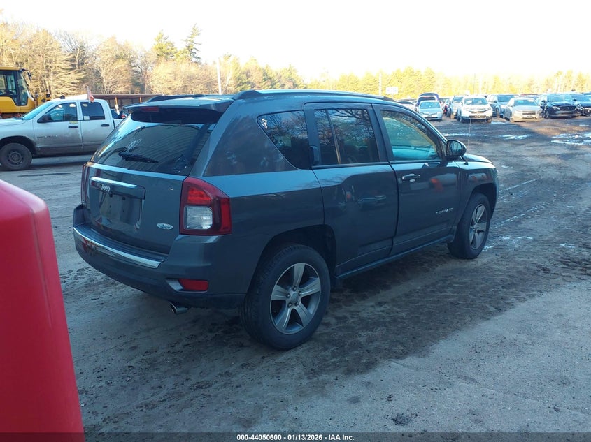 Vin: 1c4njdeb2hd168392, lot: 44546372, jeep compass high altitude 4x4 20174
