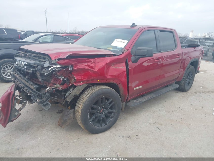 2021 GMC Sierra 1500 4Wd Short Box Elevation