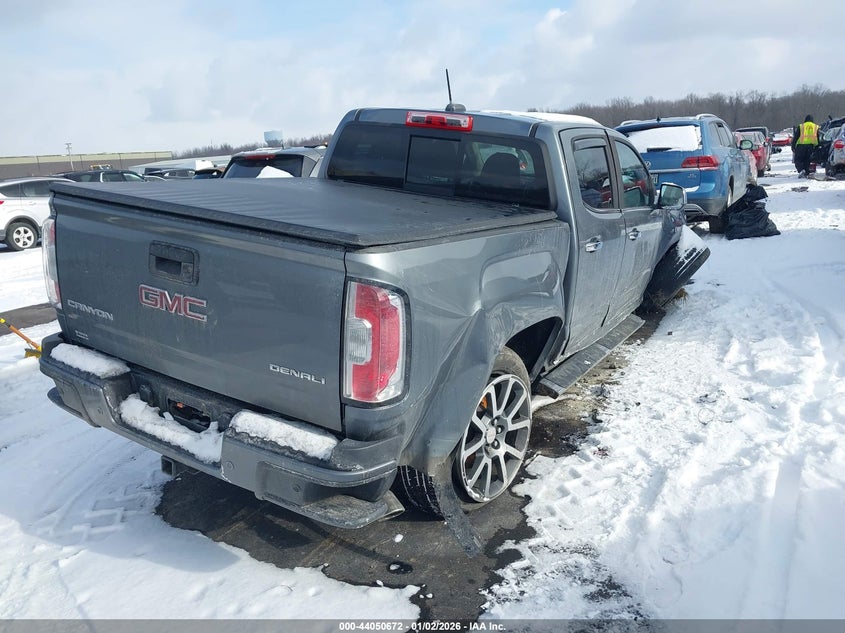 Vin: 1gtg6een3l1152450, lot: 44546444, gmc canyon 4wd  short box denali 20204