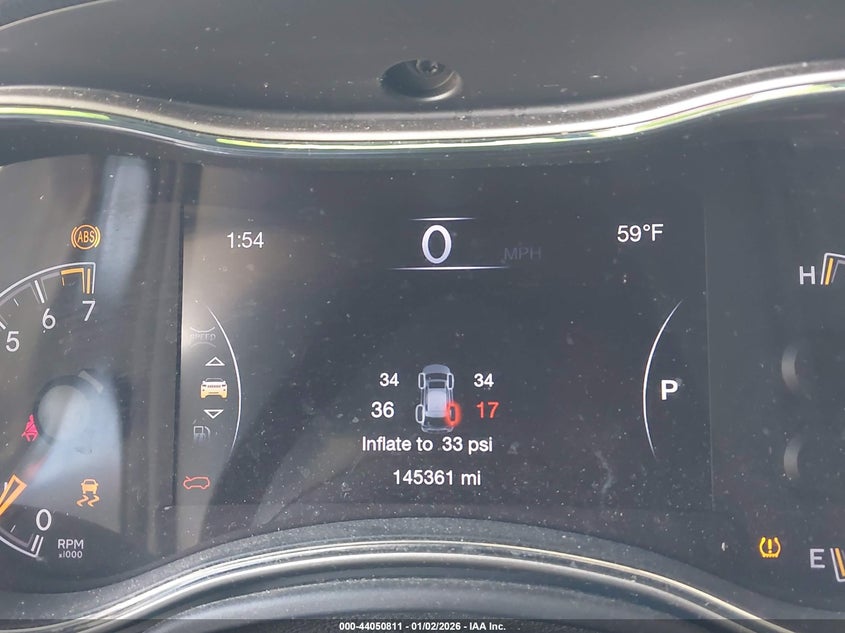 VIN 1C4RJEAG1HC634280 2017 JEEP GRAND CHEROKEE LAREDO 4X2