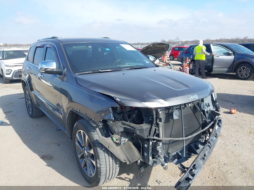 1C4RJECG6JC514882 2018 Jeep Grand Cherokee Overland 4X2 auction photo 1