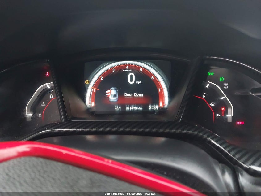 VIN 2HGFC1E52HH700400 2017 HONDA CIVIC SI