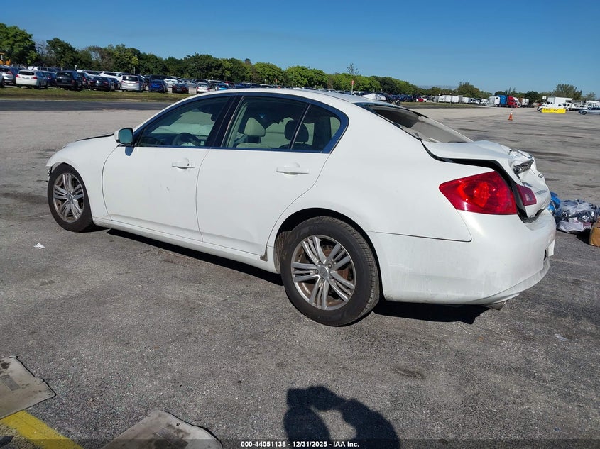 2011 Infiniti G25 Journey