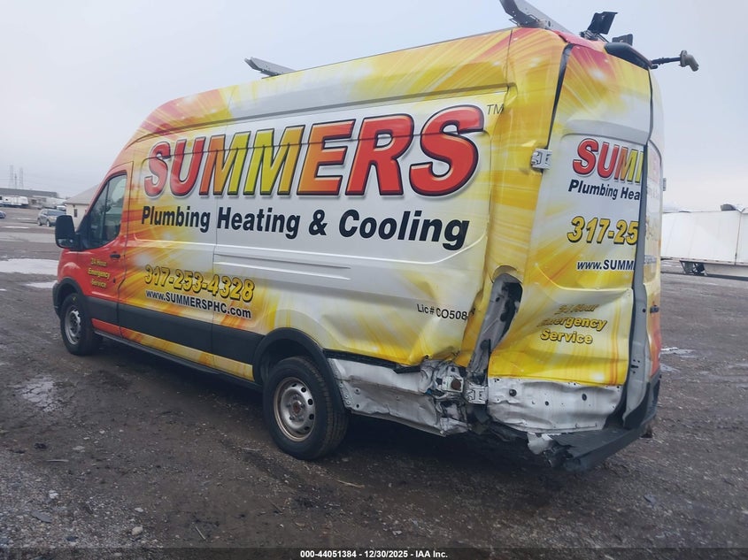 Vin: 1ftbw3x83mka20340, lot: 44547156, ford transit-350 cargo van 20213