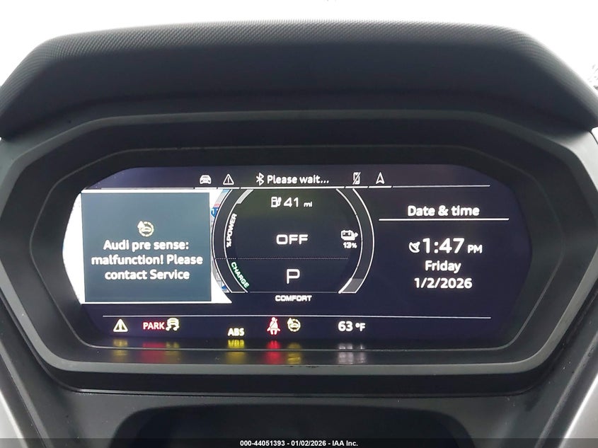 2023 Audi Q4 Sportback E-Tron Premium Plus 50 Quattro VIN: WA132BFZ4PP047651 Lot: 44051393