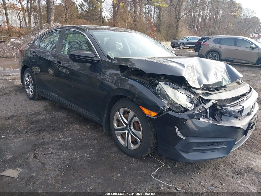 19XFC2F51GE052514 2016 Honda Civic Lx auction photo 1