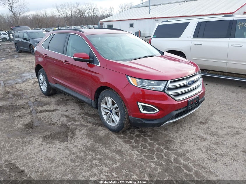 2FMTK4J80FBB56898 2015 Ford Edge Sel auction photo 1