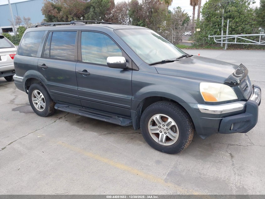 2HKYF18464H533428 2004 Honda Pilot Ex auction photo 1