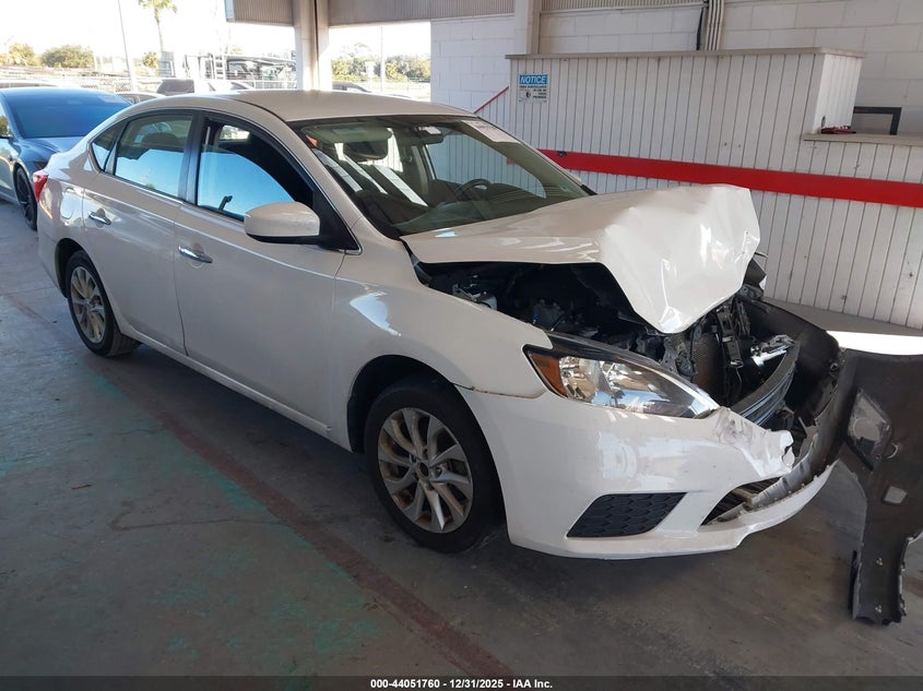 3N1AB7AP6KY456907 2019 Nissan Sentra Sv auction photo 1
