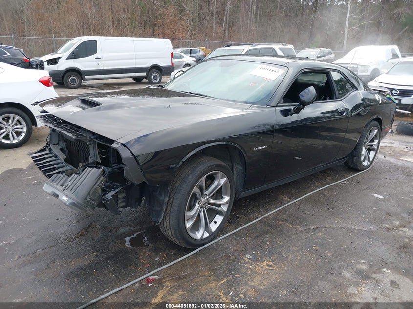 Vin: 2c3cdzbt7lh198979, lot: 44547664, dodge challenger r/t 20202