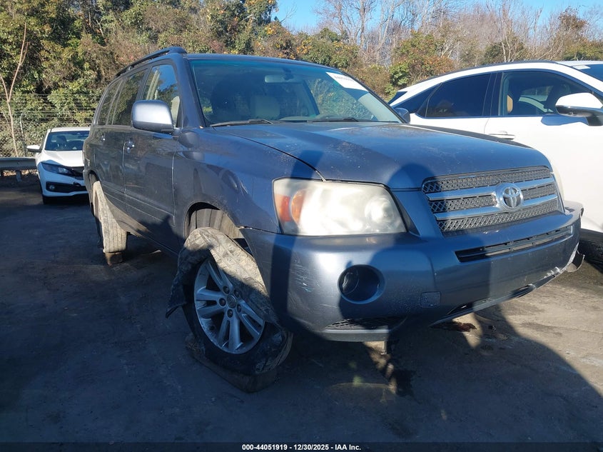 JTEDW21A060006999 2006 Toyota Highlander Hybrid V6 auction photo 1