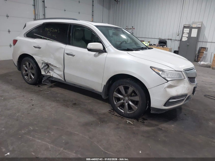 2014 Acura Mdx Advance Pkg W/Entertainment Pkg