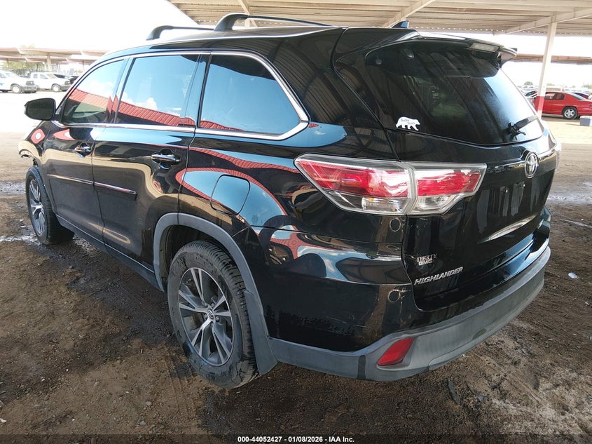 2016 Toyota Highlander Xle V6