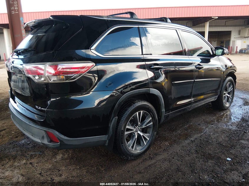 2016 Toyota Highlander Xle V6