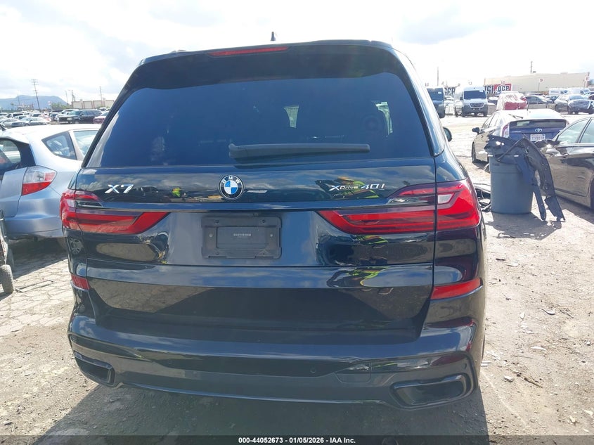 2021 BMW X7 xDrive40I VIN: 5UXCW2C01M9E52853 Lot: 44052673