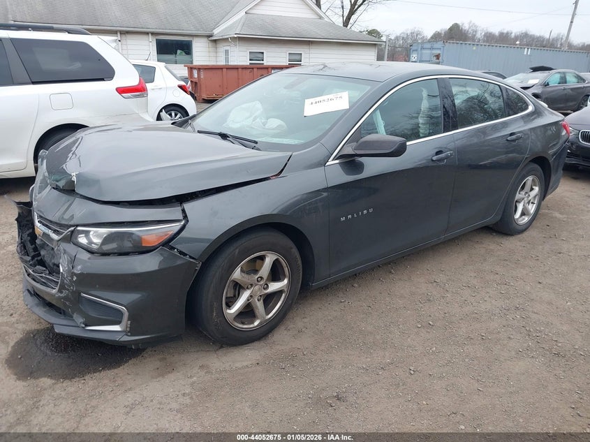 2018 Chevrolet Malibu 1ls 1G1ZB5STXJF166863 photo 1