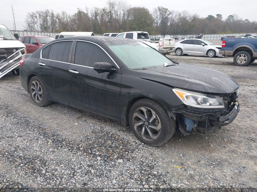 1HGCR2F8XGA204337 2016 Honda Accord Ex-L auction photo 1