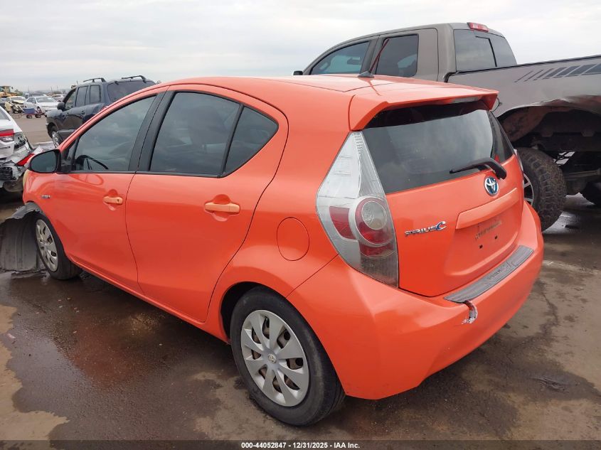 2012 Toyota Prius C Two
